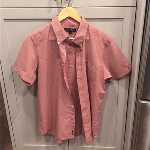 Short sleeve Ben Sherman plaid. Large